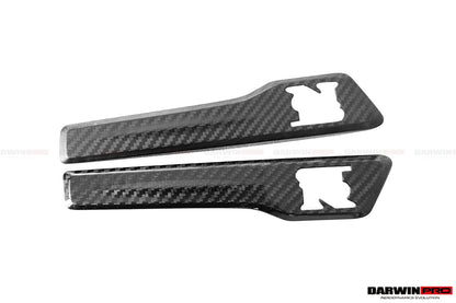 2015-2023 Nissan GTR R35 DBA EBA Carbon Fiber Fender Logo Cover - DarwinPRO Aerodynamics