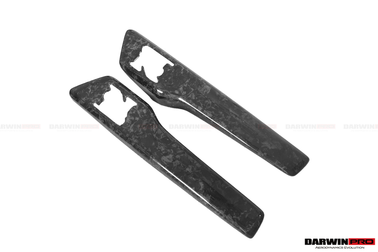 2015-2023 Nissan GTR R35 DBA EBA Carbon Fiber Fender Logo Cover - DarwinPRO Aerodynamics