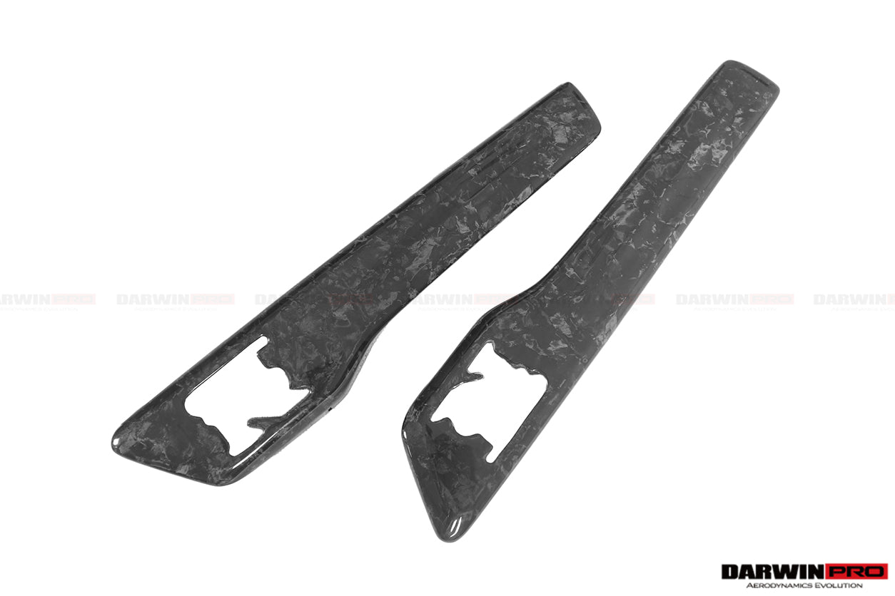 2015-2023 Nissan GTR R35 DBA EBA Carbon Fiber Fender Logo Cover - DarwinPRO Aerodynamics