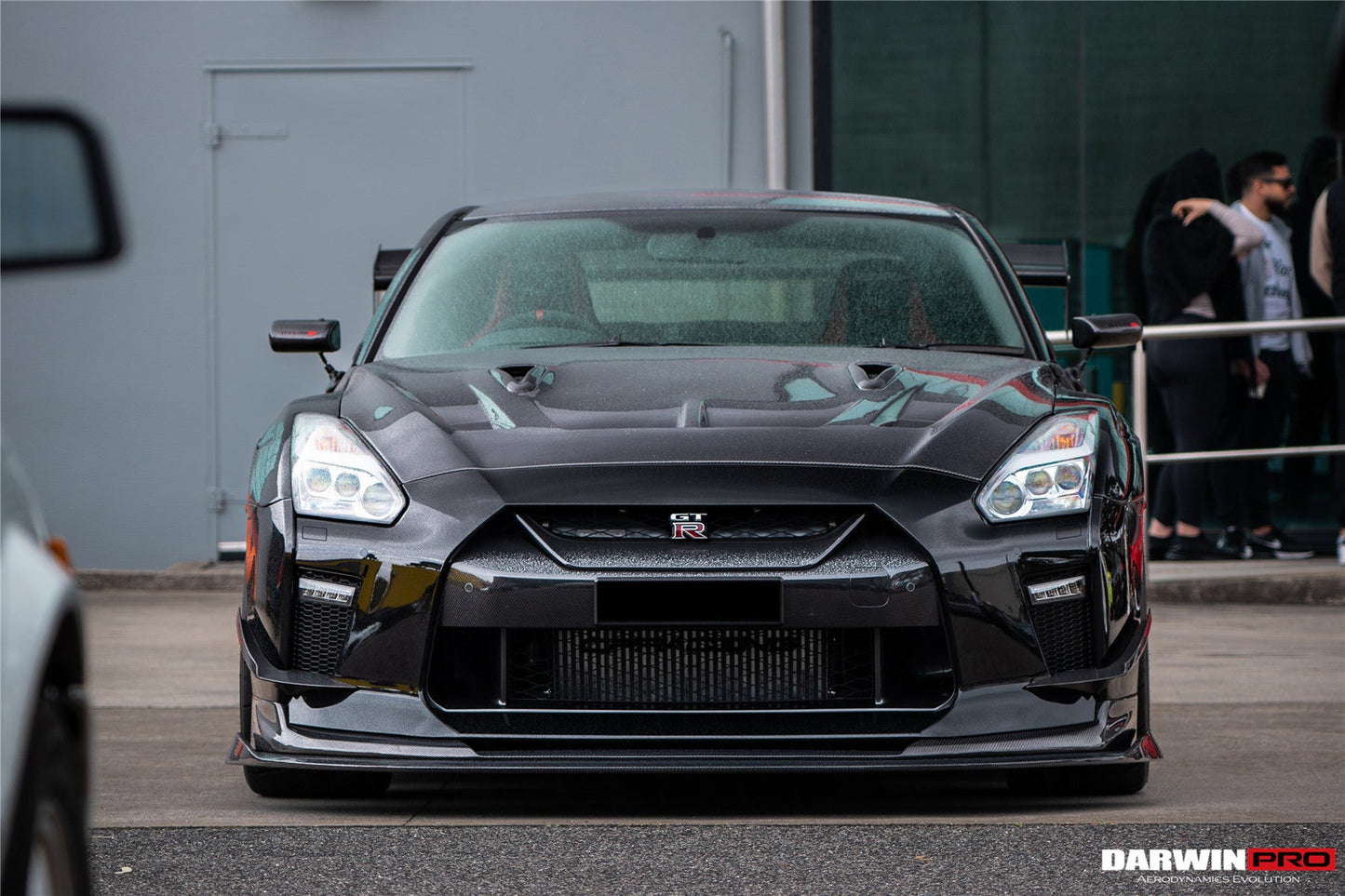2017-2023 Nissan GTR R35 EBA BKSS Style Carbon Fiber Front Canards