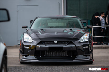 2017-2023 Nissan GTR R35 EBA BKSS Style Carbon Fiber Front Canards