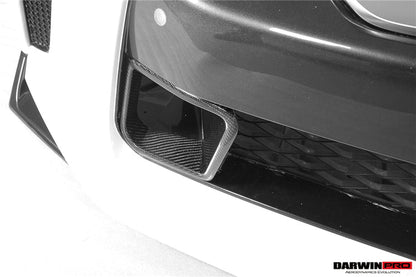 2017-2023 Nissan GTR R35 EBA BKSS Style Carbon Fiber Front Bumper Vents - DarwinPRO Aerodynamics