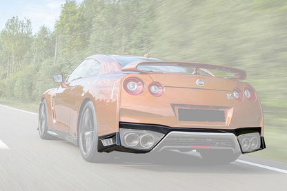 2017-2023 Nissan GTR R35 EBA Carbon Fiber Rear Diffuser - DarwinPRO Aerodynamics