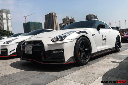 2008-2023 Nissan GTR R35 CBA DBA EBA NSM Style Partial Carbon Fiber Fender - DarwinPRO Aerodynamics