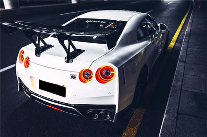 2012-2023 Nissan GTR R35 DBA EBA NSM Style Carbon Fiber Rear Diffuser Undertary With Break Light