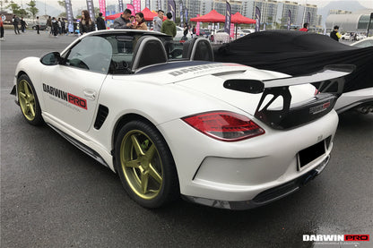 2009-2012 Porsche Boxster 987.2 GT3 Style Rear Bumper - DarwinPRO Aerodynamics
