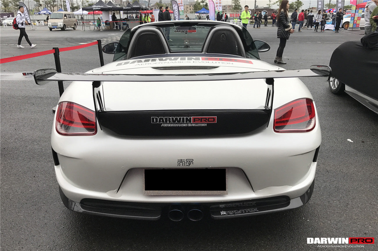 2009-2012 Porsche Boxster 987.2 GT3 Style Rear Bumper - DarwinPRO Aerodynamics