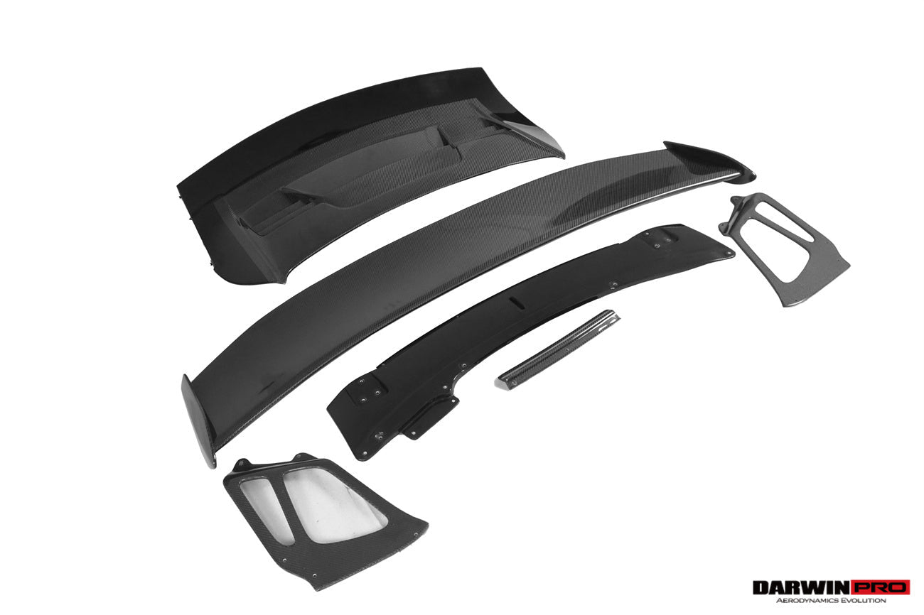 DarwinPRO 2012-2015 Porsche 911 991.1 Carrera & S & 4S GT3RS Style Trunk Spoiler Wing - DarwinPRO Aerodynamics