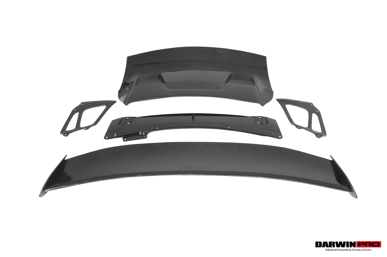 DarwinPRO 2012-2015 Porsche 911 991.1 Carrera & S & 4S GT3RS Style Trunk Spoiler Wing - DarwinPRO Aerodynamics
