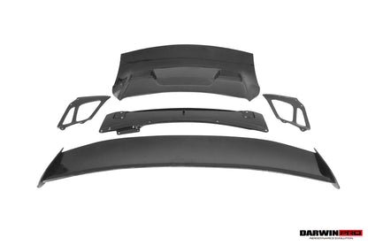 DarwinPRO 2012-2015 Porsche 911 991.1 Carrera & S & 4S GT3RS Style Trunk Spoiler Wing - DarwinPRO Aerodynamics