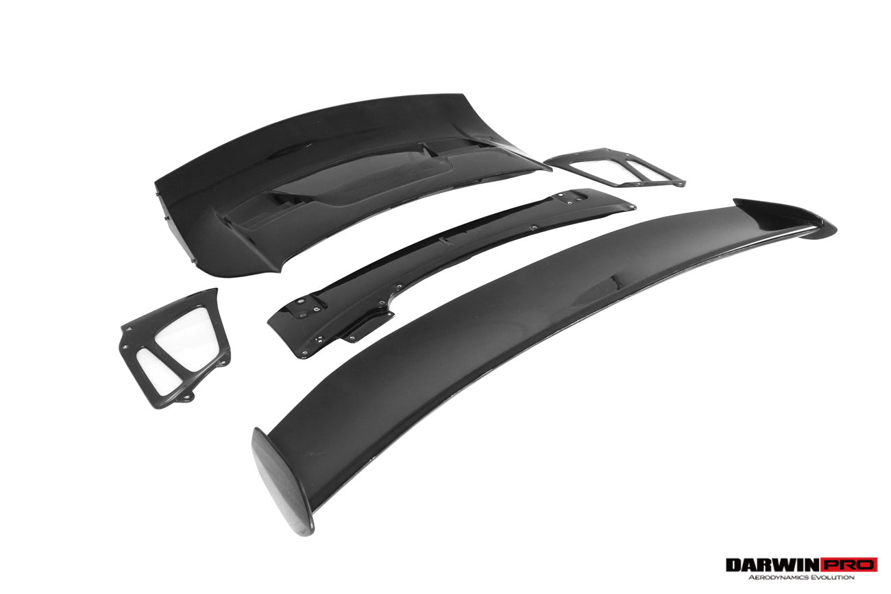 DarwinPRO 2012-2015 Porsche 911 991.1 Carrera & S & 4S GT3RS Style Trunk Spoiler Wing - DarwinPRO Aerodynamics