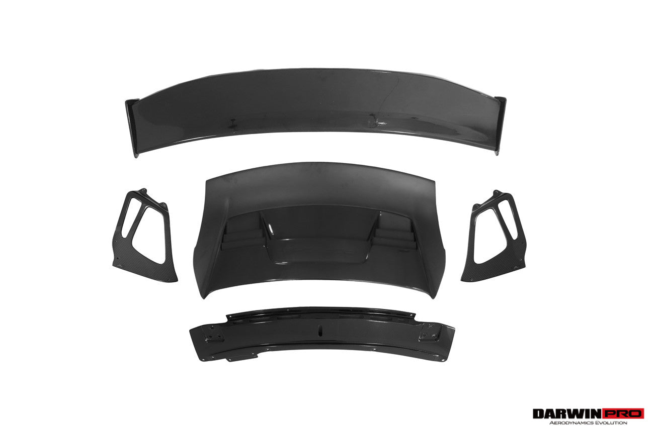 DarwinPRO 2012-2015 Porsche 911 991.1 Carrera & S & 4S GT3RS Style Trunk Spoiler Wing - DarwinPRO Aerodynamics