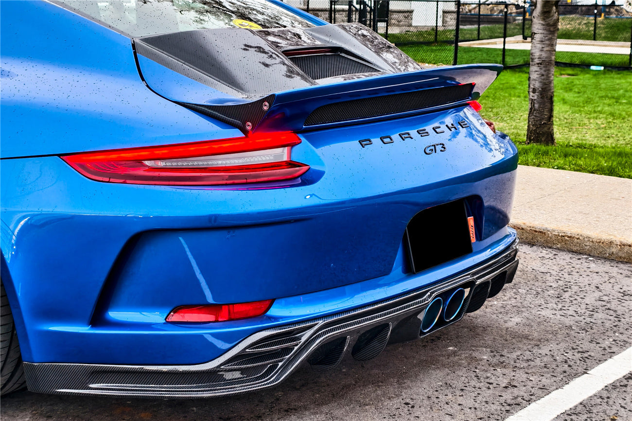 DarwinPRO 2017-2019 Porsche 911 991.2 GT3 Only BKSS Style Carbon Fiber Full Body Soft Kit - DarwinPRO Aerodynamics