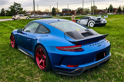 DarwinPRO 2017-2019 Porsche 911 991.2 GT3 Only BKSS Style Carbon Fiber Rear Lip Diffuser