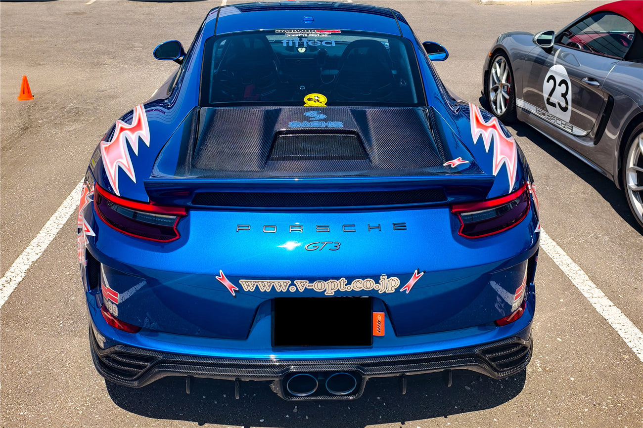 DarwinPRO 2017-2019 Porsche 911 991.2 GT3 Only BKSS Style Carbon Fiber Full Body Soft Kit - DarwinPRO Aerodynamics