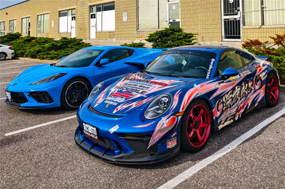 DarwinPRO 2017-2019 Porsche 911 991.2 GT3 Only BKSS Style Carbon Fiber Full Body Soft Kit - DarwinPRO Aerodynamics