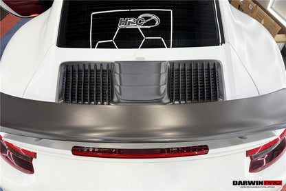 2016-2019 Porsche 911 991.2 Turbo S Carbon Fiber Engine Hood Vent