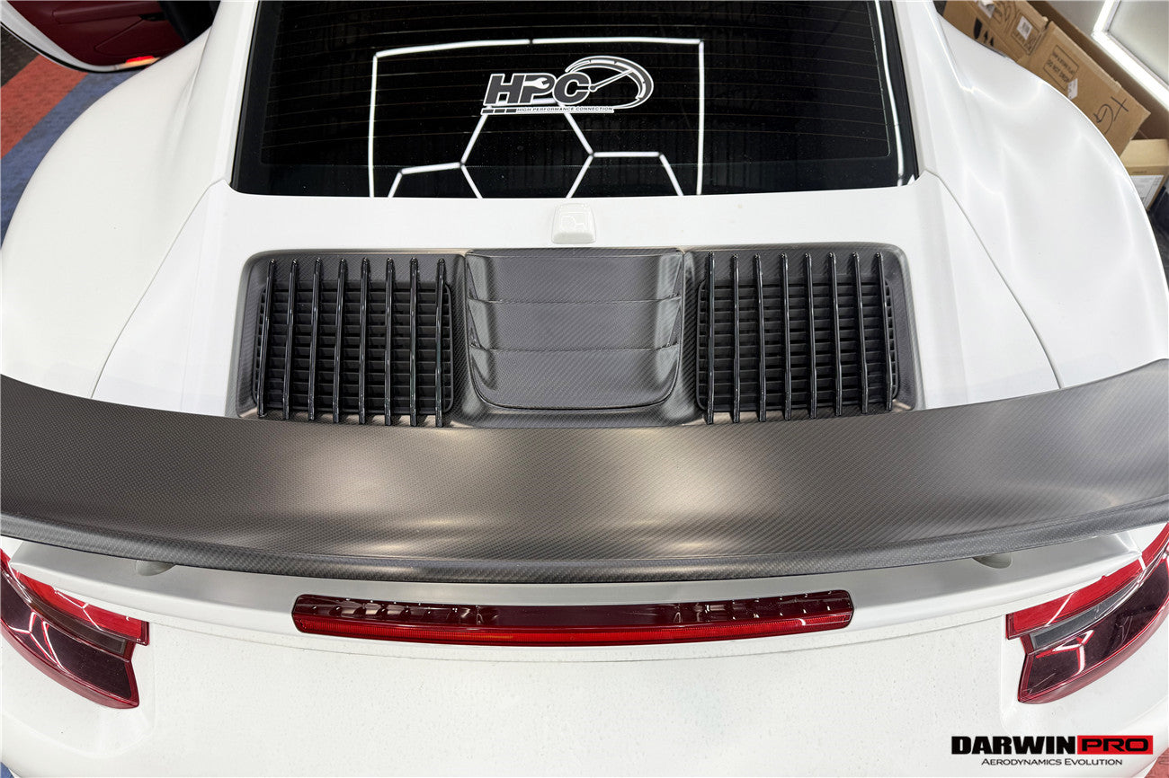 2016-2019 Porsche 911 991.2 Turbo S Carbon Fiber Up Wing - DarwinPRO Aerodynamics