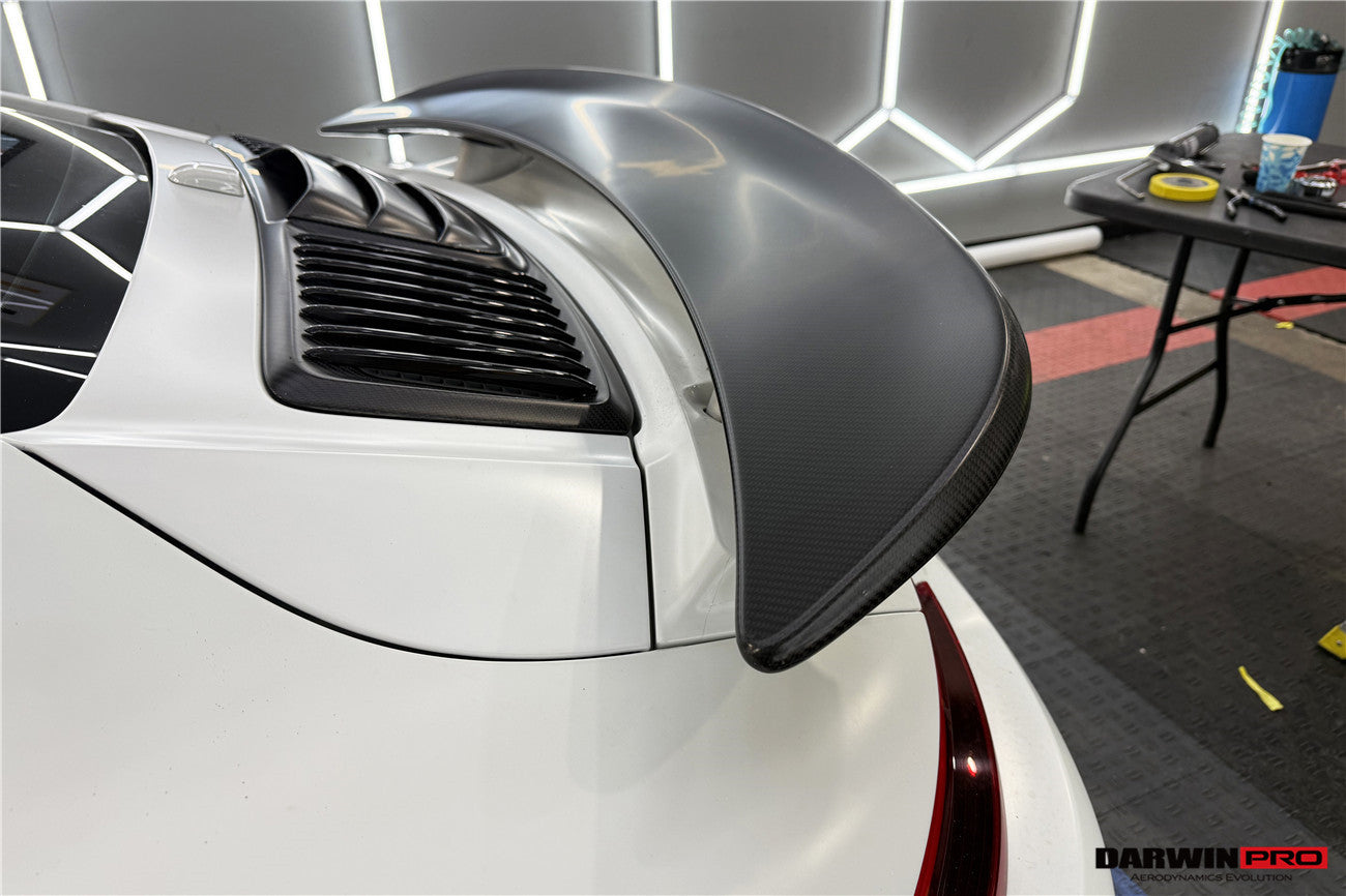 2016-2019 Porsche 911 991.2 Turbo S Carbon Fiber Up Wing - DarwinPRO Aerodynamics