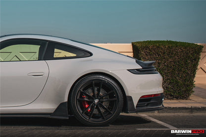 Darwinpro 2019-2024 Porsche 911 992 Carrera Targa 4 4S Targa Cabriolet BKSSII Style Rear Lip - DarwinPRO Aerodynamics
