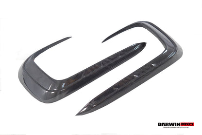 Darwinpro 2019-2024 Porsche 911 992 Carrera 4 4S Targa Cabriolet BKSSII Style Front Bumper Vent Trims - DarwinPRO Aerodynamics