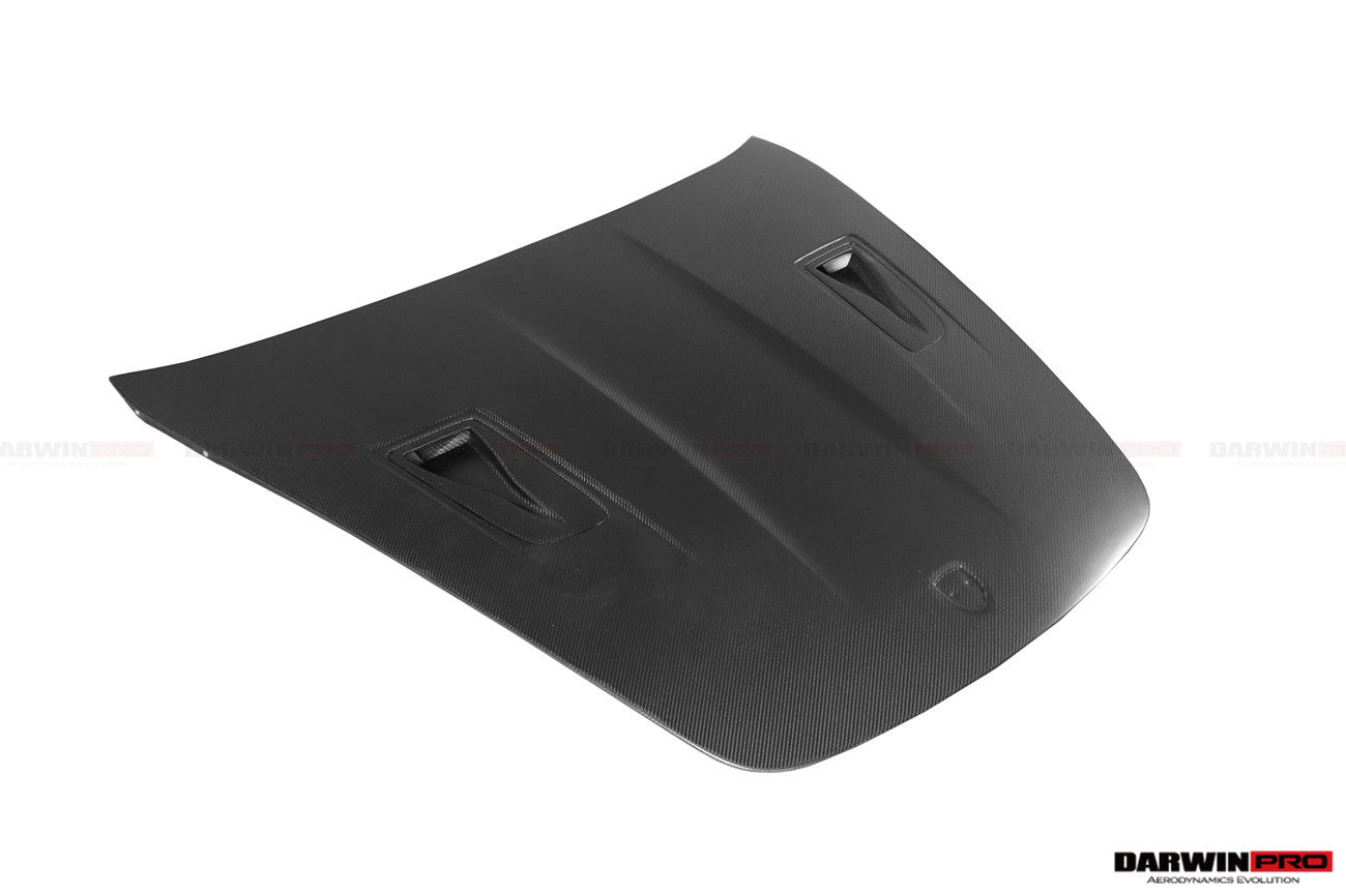 DarwinPRO 2005-2012 Porsche 911 997 Carrera & S & 4S & Turbo & 06-12 Cayman 987 GT2RS Style Hood - DarwinPRO Aerodynamics