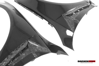 DarwinPRO 2019-2025 Audi RS7 C8 Quattro IMP Design Front Fender - DarwinPRO Aerodynamics