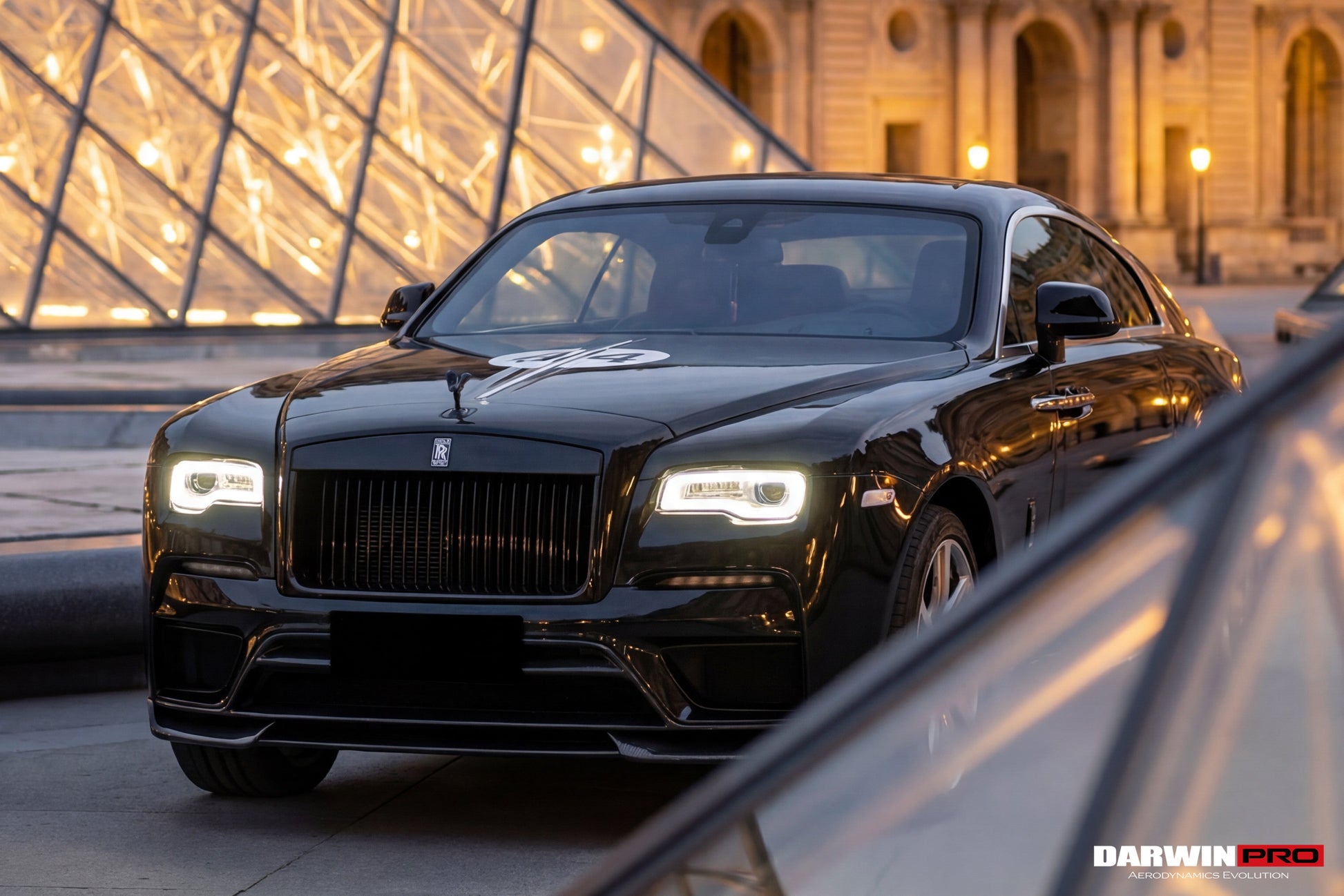 DarwinPRO 2016-2020 Rolls-Royce Wraith & Dawn - BKSS Portion Carbon Fiber Front Bumper - DarwinPRO Aerodynamics