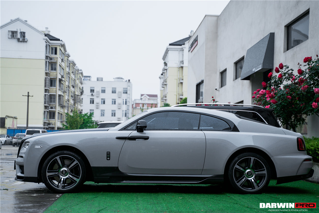 DarwinPRO 2016-2020 Rolls-Royce Wraith BKSS Style Carbon Fiber Side Skirts - DarwinPRO Aerodynamics