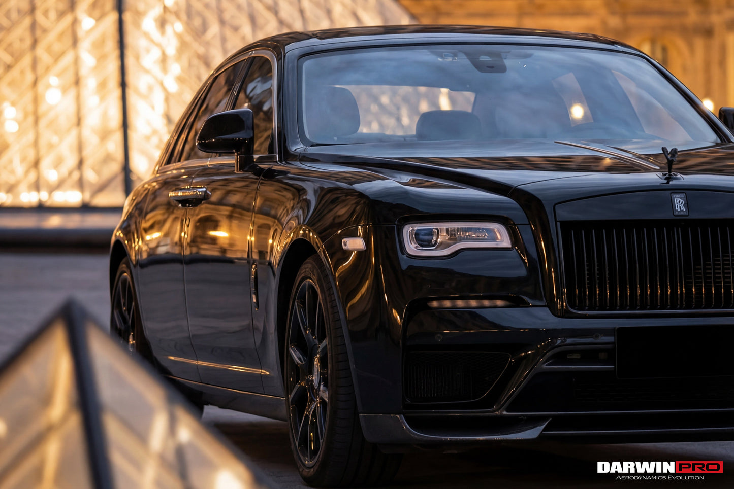 DarwinPRO 2016-2020 Rolls-Royce Wraith & Dawn - BKSS Portion Carbon Fiber Front Bumper - DarwinPRO Aerodynamics