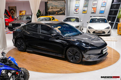 2017-2026 Tesla Model 3 IMP Performance Carbon Fiber Side Skirts | Fits Model 3, Model 3 Highland RWD AWD, Performance - DarwinPRO Aerodynamics