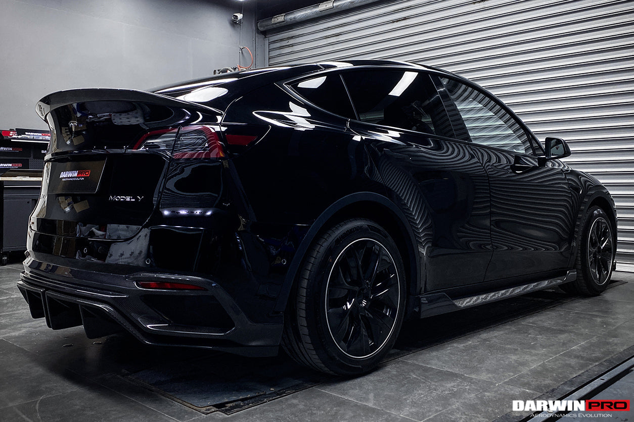 2020-2024 Tesla Model Y IMPII Performance Carbon Fiber Trunk Spoiler - DarwinPRO Aerodynamics