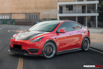2020-2024 Tesla Model Y IMP Performance Carbon Fiber Side Skirts
