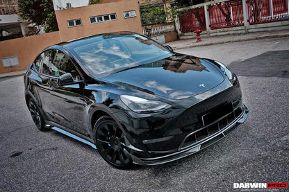 2020-2024 Tesla Model Y IMP Performance Carbon Fiber Front  Bumper Canards