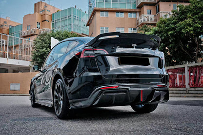 2020-2024 Tesla Model Y IMP Performance Carbon Fiber Trunk Spoiler - DarwinPRO Aerodynamics