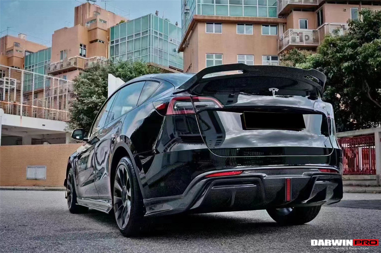 2020-2024 Tesla Model Y IMP Performance Carbon Fiber Trunk Spoiler - DarwinPRO Aerodynamics