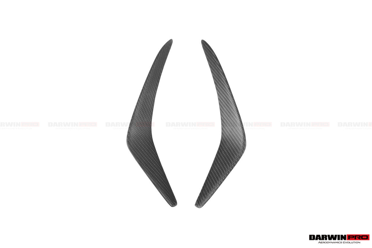 2020-2024 Tesla Model Y IMP Performance Carbon Fiber Front  Bumper Canards