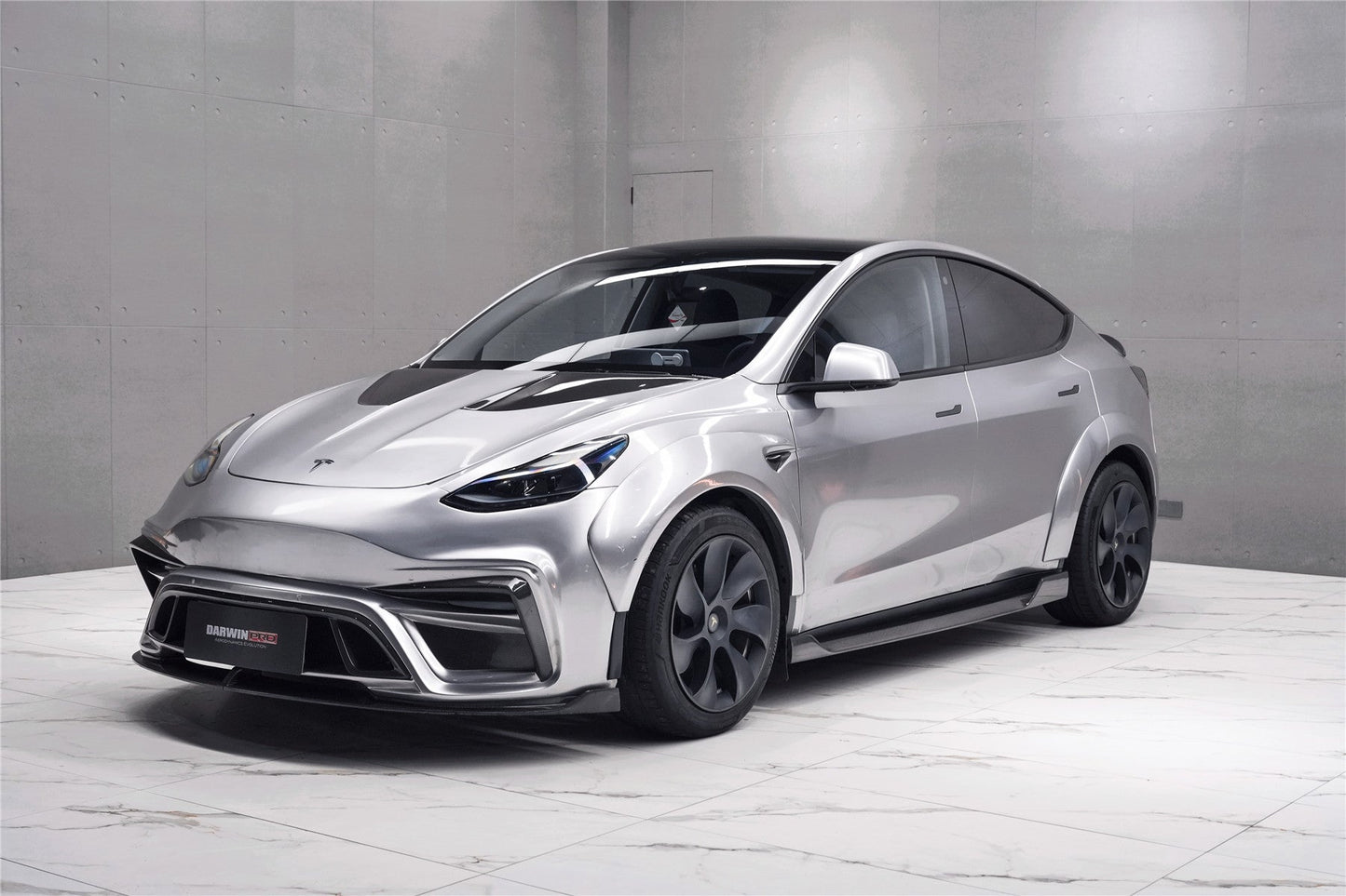 2020-2024 Tesla Model Y IMPII Performance Carbon Fiber Wide Body kit - DarwinPRO Aerodynamics
