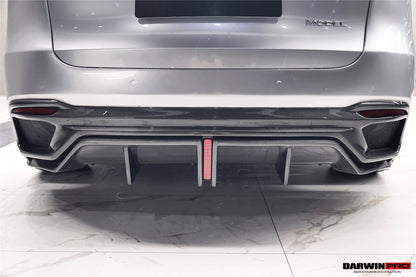 2020-2024 Tesla Model Y IMPII Performance Carbon Fiber Wide Body kit - DarwinPRO Aerodynamics