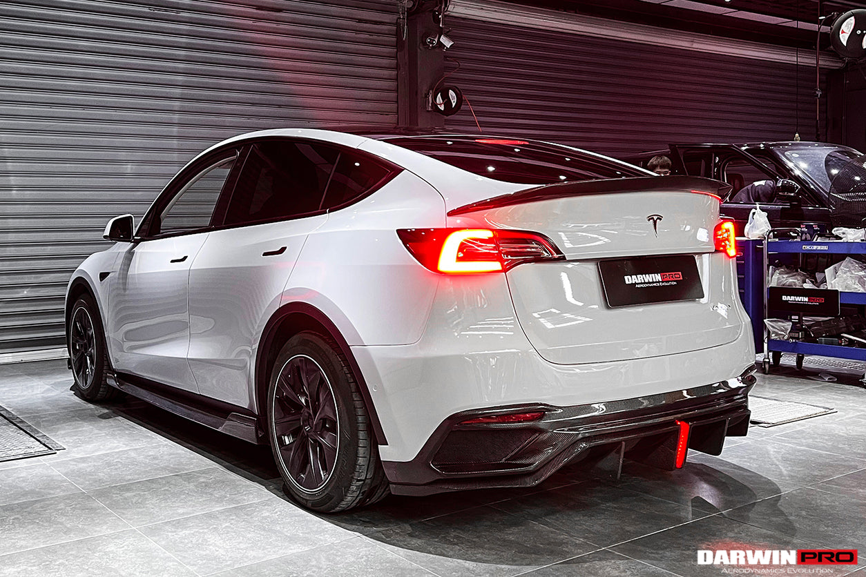 2020-2024 Tesla Model Y IMPII Performance Carbon Fiber Trunk Spoiler - DarwinPRO Aerodynamics