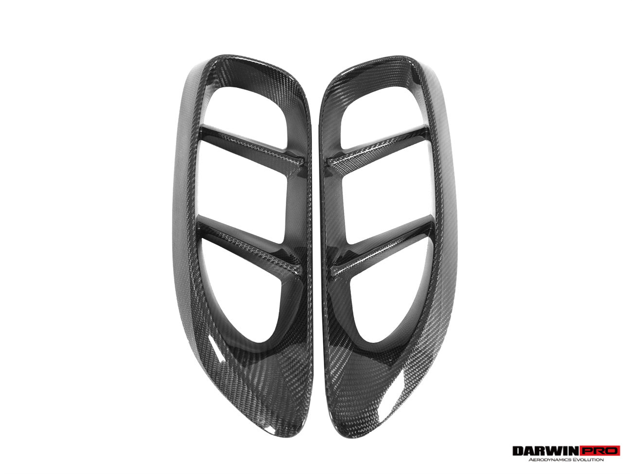 DarwinPRO 2016-2025 Porsche 718 Cayman & Boxster Carbon Fiber Side Air Vents - DarwinPRO Aerodynamics