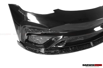2017-2023 Tesla Model 3 IMP Performance Partial Carbon Fiber Front Bumper