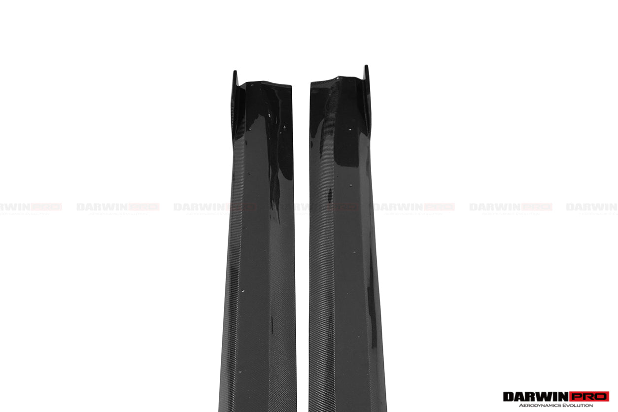2017-2021 Tesla Model 3 IMP Performance Carbon Fiber Side Skirts Under Board
