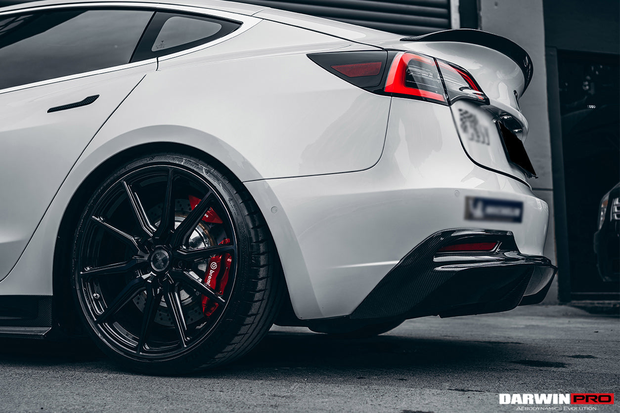 2017-2023 Tesla Model 3 IMP Performance Carbon Fiber Full Kit - DarwinPRO Aerodynamics