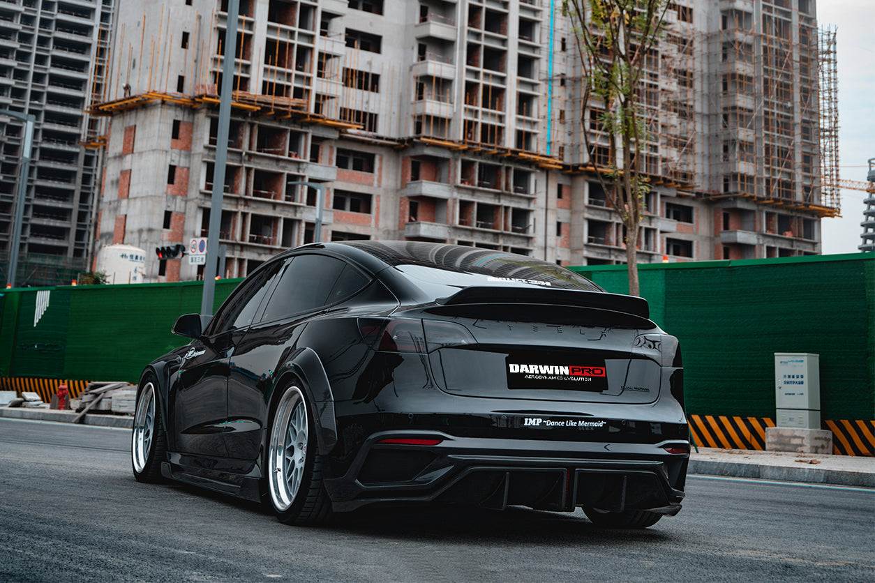 2017-2020 Tesla Model 3 IMPII Performance Partial Carbon Fiber Full Body Kit