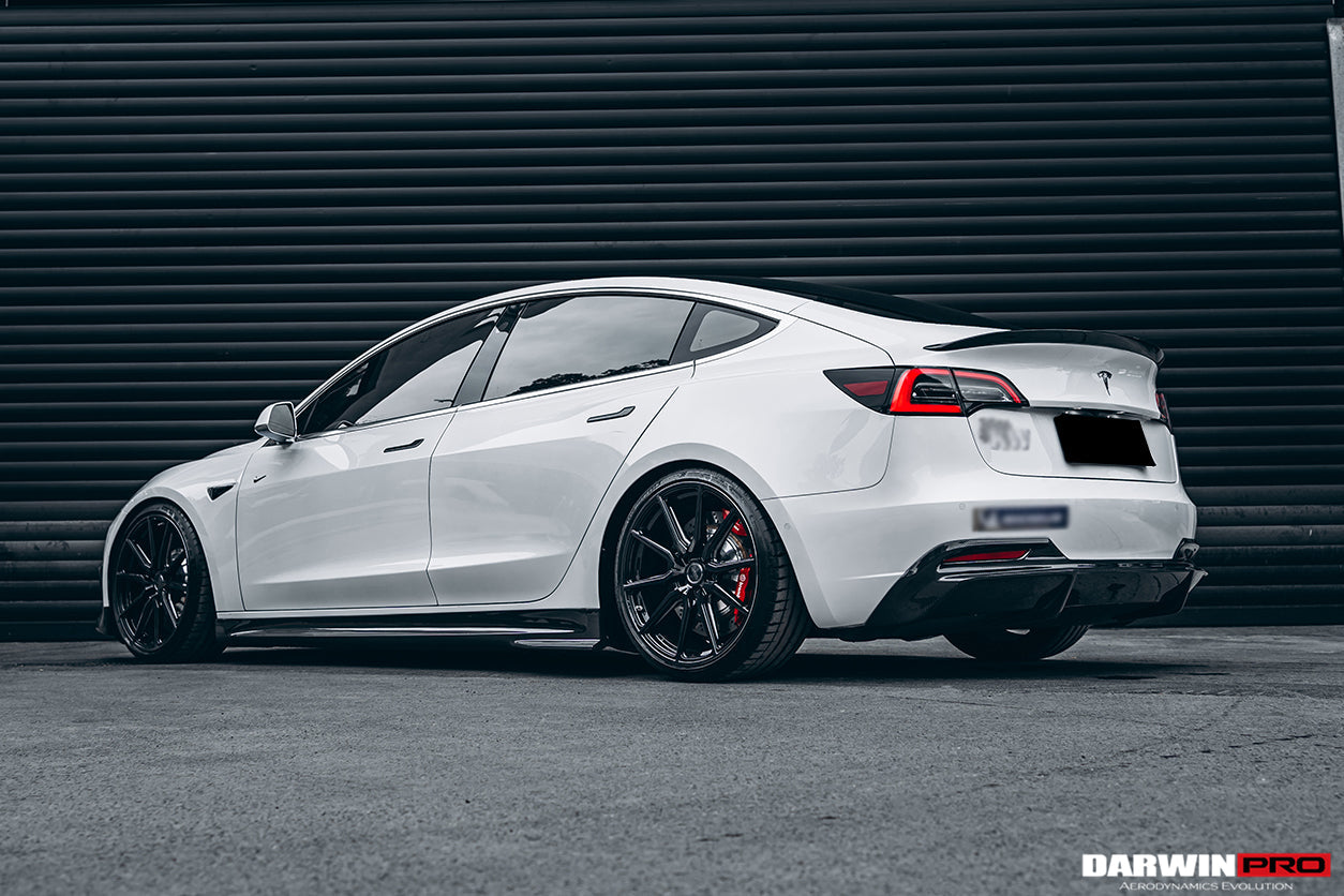 2017-2023 Tesla Model 3 IMP Performance Carbon Fiber Full Kit - DarwinPRO Aerodynamics
