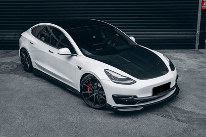 2017-2023 Tesla Model 3 IMP Performance Carbon Fiber Side Skirts - DarwinPRO Aerodynamics