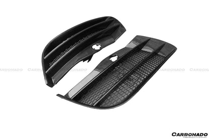 2009-2015 Audi R8 Coupe Spyder OE Style Front Bumper Vents - Carbonado Aero