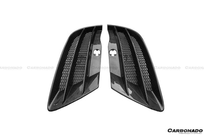 2009-2015 Audi R8 Coupe Spyder OE Style Front Bumper Vents - Carbonado Aero