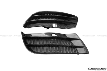 2009-2015 Audi R8 Coupe Spyder OE Style Front Bumper Vents - Carbonado Aero